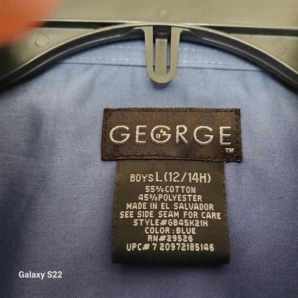 Blue Boys Cool Formal Wear Dark Blue Jacket Set with Contrast Shirt & Necktie - Picture 3 of 5